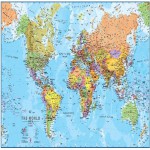 پوستر نقشه جهان
