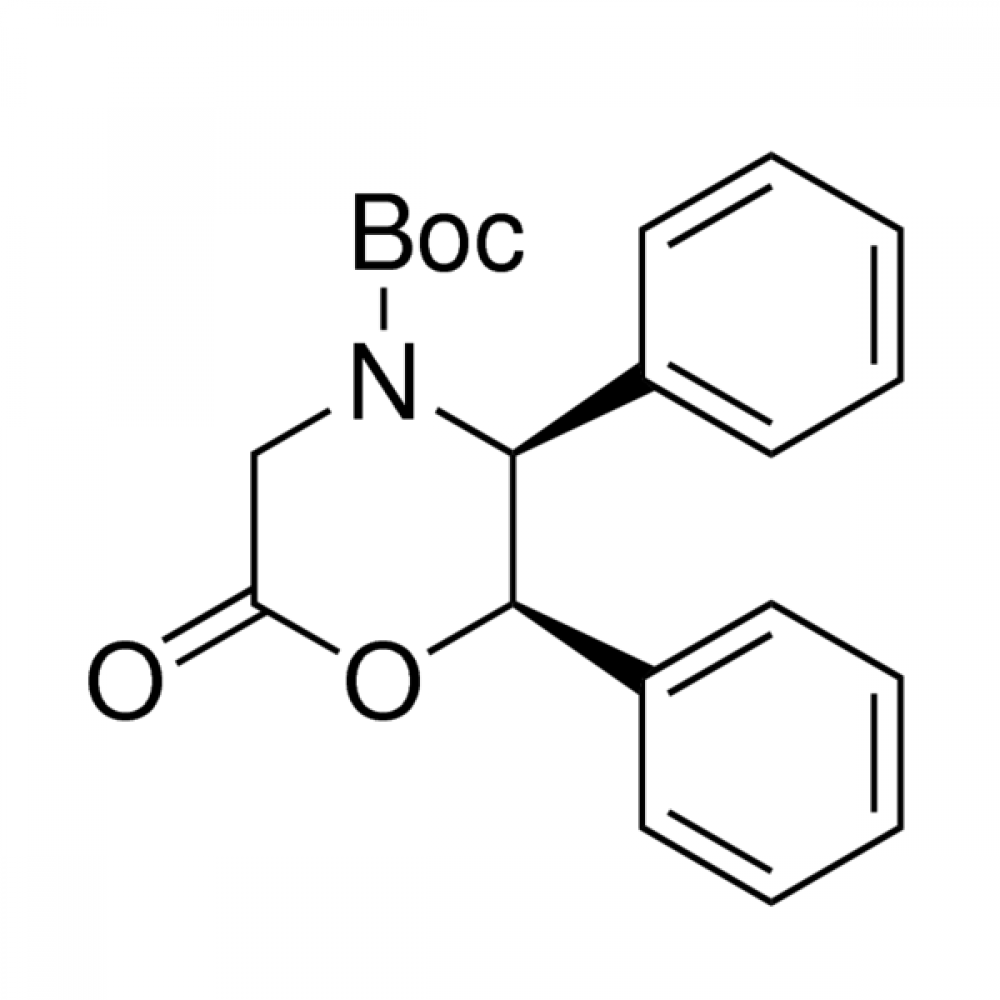 (2R,3S)-(−)-N-Boc-6-oxo-2,3-دی فنیل مورفولین