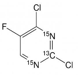 2-4-دی کلرو-5-فلورو پری میدین-2-13C، 15N2 99 اتم٪ 13C، 98٪ 15N، 98٪ (CP
