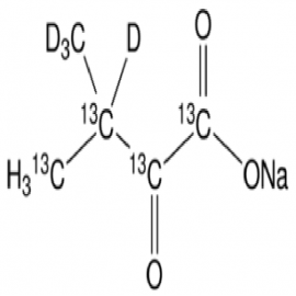 2-کتو -3-متیل بوتیریک اسید-13C5،3-d سدیم