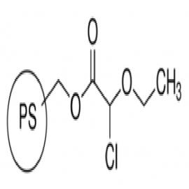 2-کلرو-2-اتوکسی استات، پیوند پلیمر