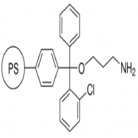 2- کلروتریتیل 3 آمینو 1-پروپانول، پیوند پلیمر