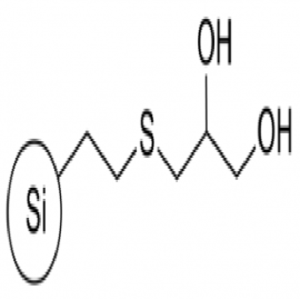 2،3-دی هیدروکسی پروپیل اتیل سولفید سیلیکا